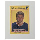 St. Louis Blues Tony Twist signed trading card