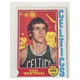 Celtics Paul Westphal signed 1974 Topps trading...