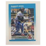 Ruppert Jones signed baseball card