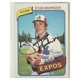 Montreal Expos Stan Bahnsen 1980 Topps #653...