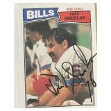 Buffalo Bills Fred Smerlas signed 1987 Topps...