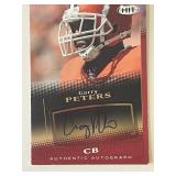 Clemson Tigers Gary Peters signed 2015 Sage Hit...