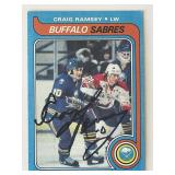 Buffalo Sabres Craig Ramsay 1979 Topps #207...