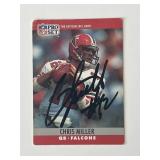 Atlanta Falcons Chris Miller 1990 NFL #35...
