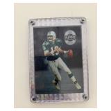 Scott Mitchell Framed Playoff Football Card