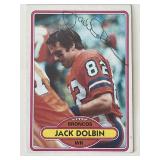 Denver Broncos Jack Dolbin 1990 Topps #176...