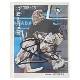 Pittsburgh Penguins Johan Hedberg 2003 In The...