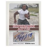 Ryan Williams signed Sage Hit Sophmore Autos...