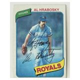 Kansas City Royals Al Hrabosky signed 1980...