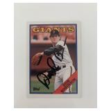 Don Robinson signed baseball card