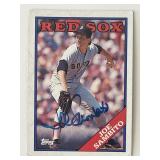 Boston Red Sox Joe Sambito signed 1988 Topps...