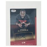 Charles Gaines signed autograph card