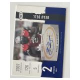 Beau Bell signed autograph card