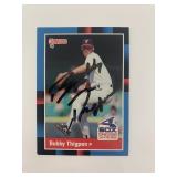 Bobby Thigpen signed baseball card