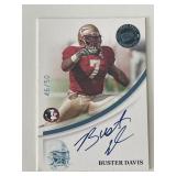Buster Davis signed autograph card