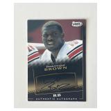 Dominique Brown signed autographed card