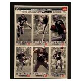 1993 Raiders Football Uncut Card Sheet