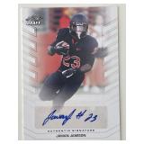 Jawan Jamison 2013 Leaf Draft signed trading card