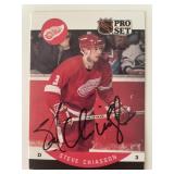 Detroit Red Wings Steve Chiasson 1990 Pro Set...
