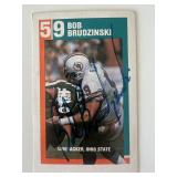 Miami Dolphins Bob Brudzinksi signed autograph...