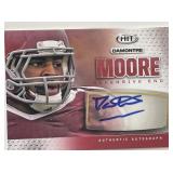 Damontre Moore 2013 Sage Hit #A9 signed trading...
