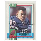 Buffalo Bills Leonard Smith 1990 Topps #194...