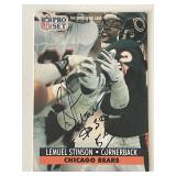 Chicago Bears Lemuel Stinson 1991 NFL #106...