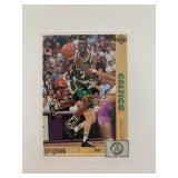 Dee Brown signed basketball card