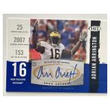 University of Michigan Adrian Arrington 2008...