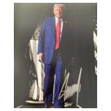 47th President Donald Trump signed photo