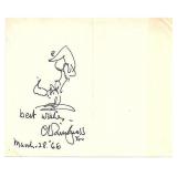 Sculpter Chaim Gross Signed Artwork