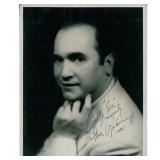 Violinist David Rubinoff signed photo. JSA...