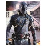 Deadpool Ryan Reynolds signed photo