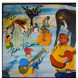 The Band Music From Big Pink signed album