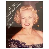 The Girl Next Door June Haver signed photo