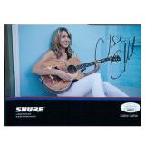 Singer Colbie Caillat signed photo. JSA...