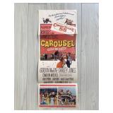 Carousel original 1956 vintage movie poster