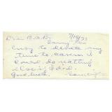 Earl Ovington Signed Cover