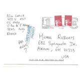 Cannibal Nico Claux Signed Envelope