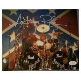 Lynyrd Skynyrd  Artimus Pyle signed photo JSA