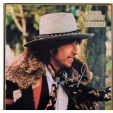 Bob Dylan Desire signed album