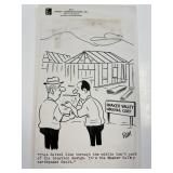 Frank Brummer Original Cartoon