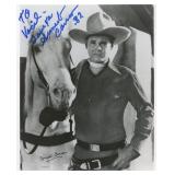 Oregon Trail Sunset Carson signed photo