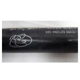 NY Mets Shawn Green Signed Game Used Bat JSA...