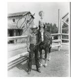 The Arizona Cowboy Rex Allen signed photo