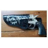 Blazing Saddles signed toy holster and replica...