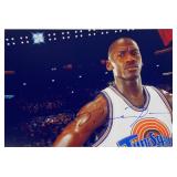 Space Jam Michael Jordan facsimile signed movie...