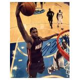 LeBron James facsimile signed photo