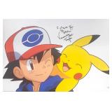 Pokemon Veronica Taylor facsimile signed photo