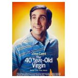 The 40 Year Old Virgin Steve Carell facsimile...